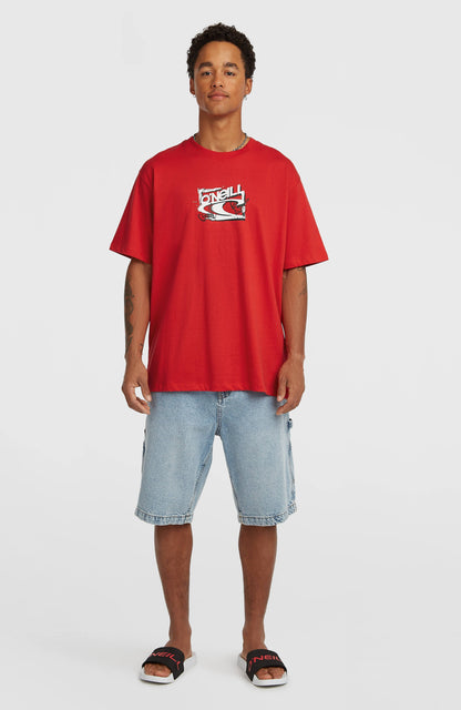 Essentials Denim Shorts Men Denim Blue