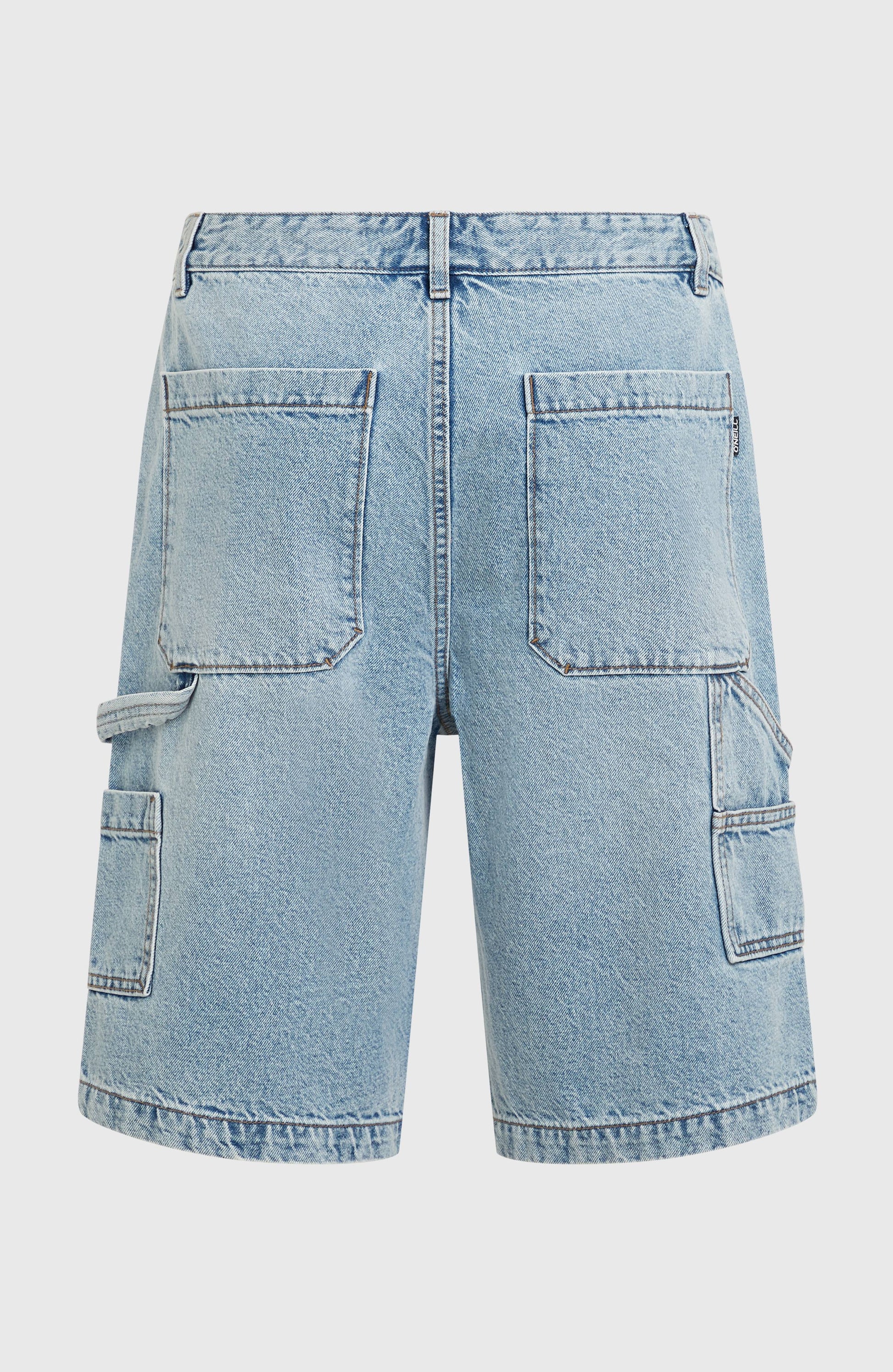 Essentials Denim Shorts Men Denim Blue