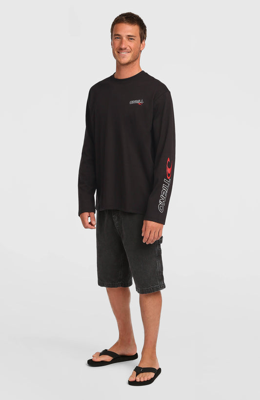 Essentials Denim Shorts Men Black Out