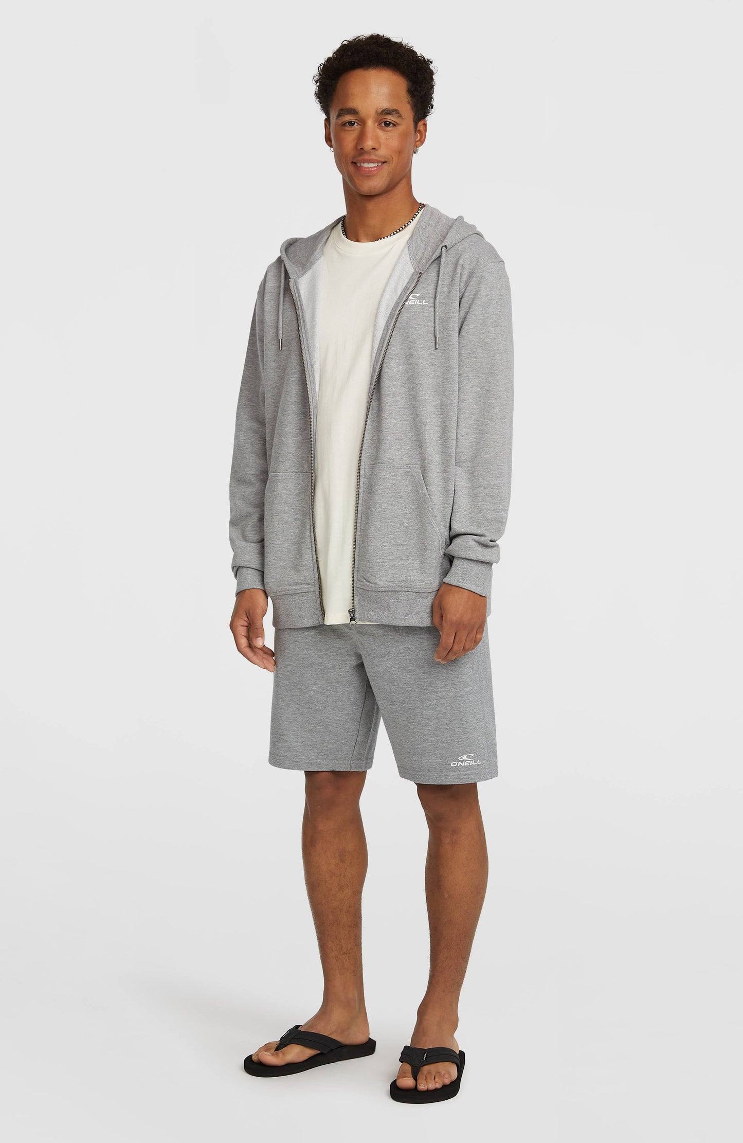O'Neill Small Logo Sweatshorts Men Silver Melee