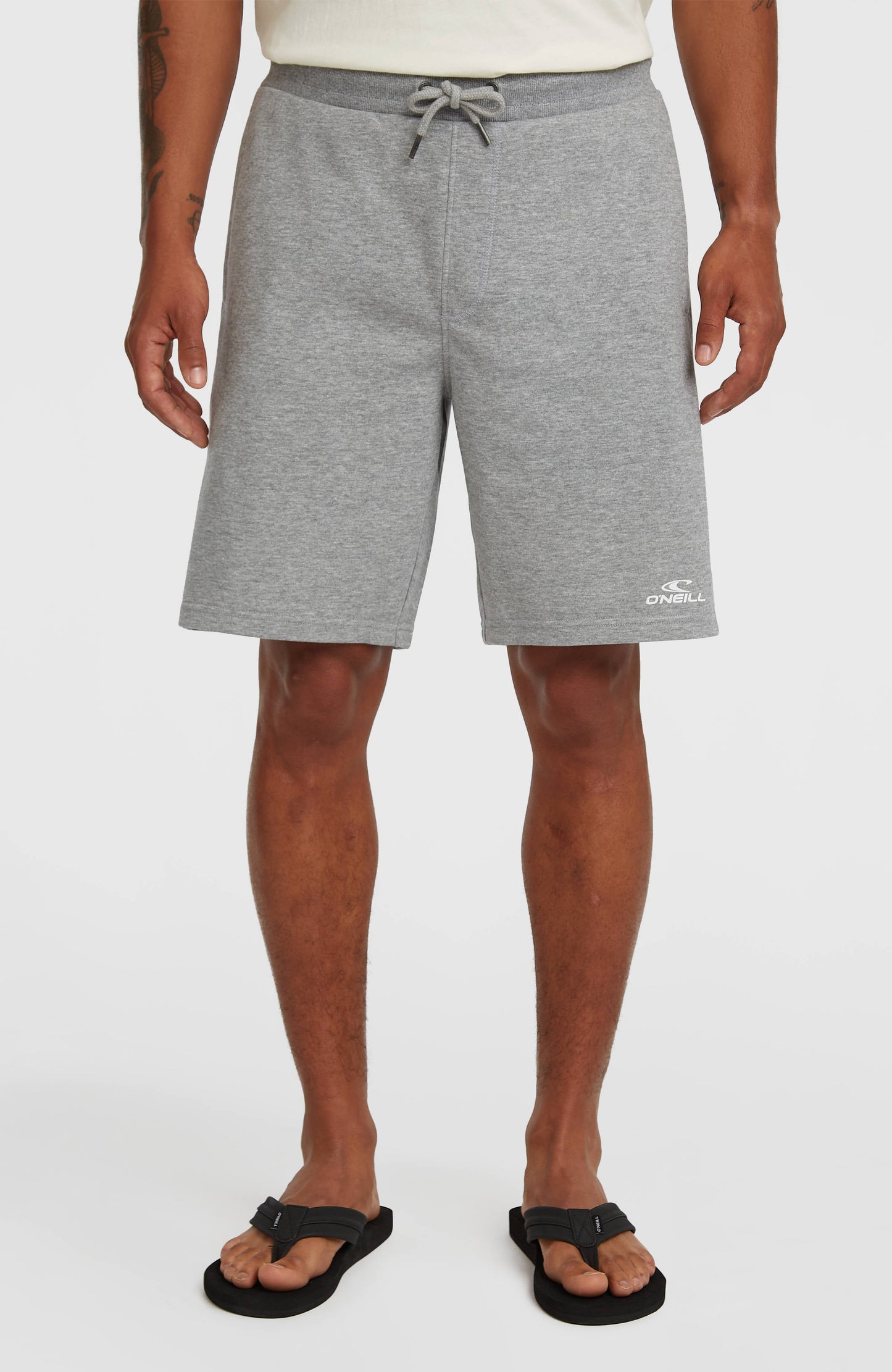 O'Neill Small Logo Sweatshorts Men Silver Melee