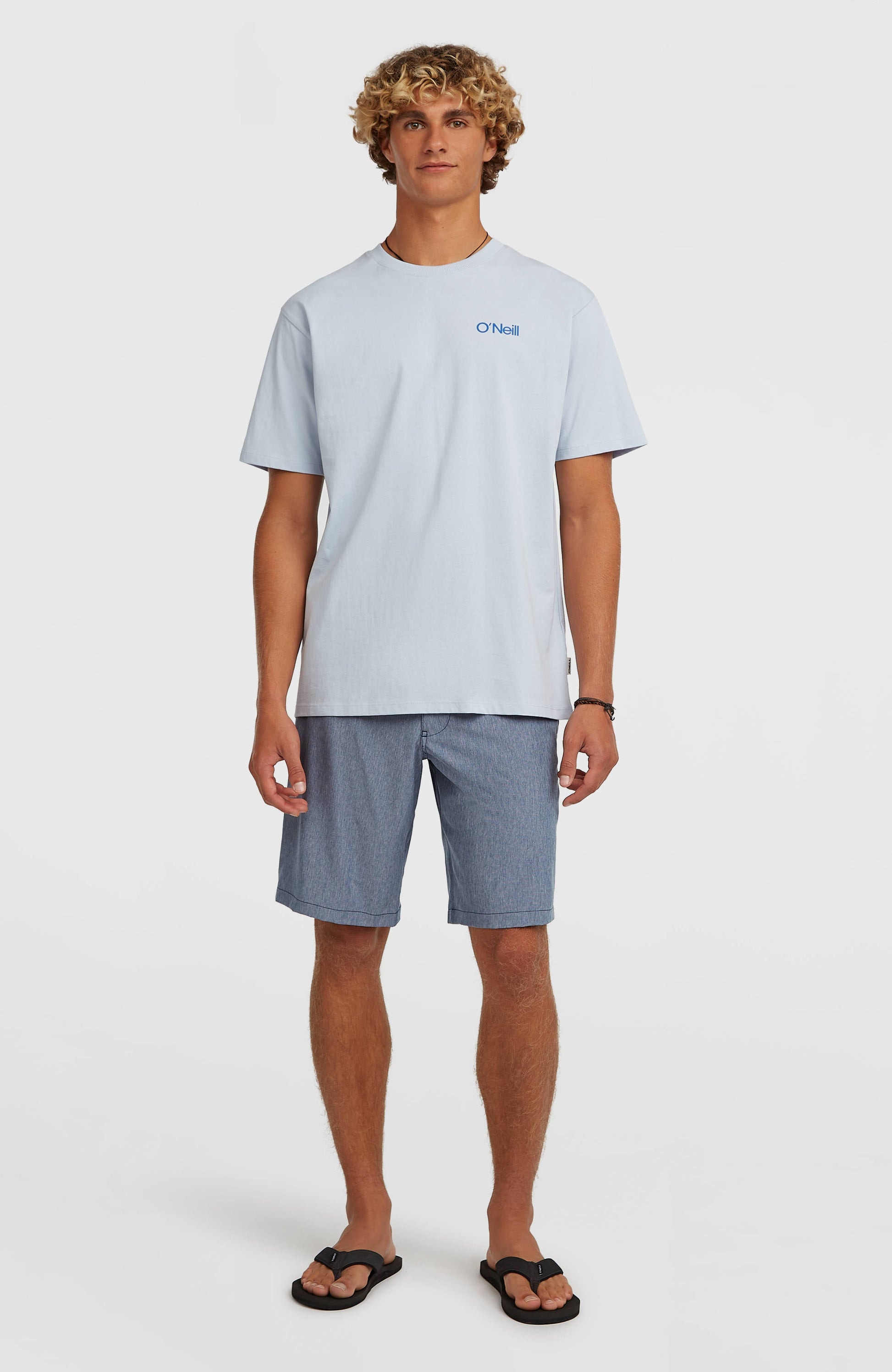 Hybrid 19" Melange Shorts Men English Evening