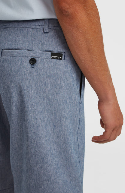 Hybrid 19" Melange Shorts Men English Evening