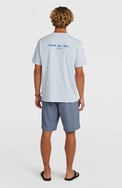 Hybrid 19" Melange Shorts Men English Evening