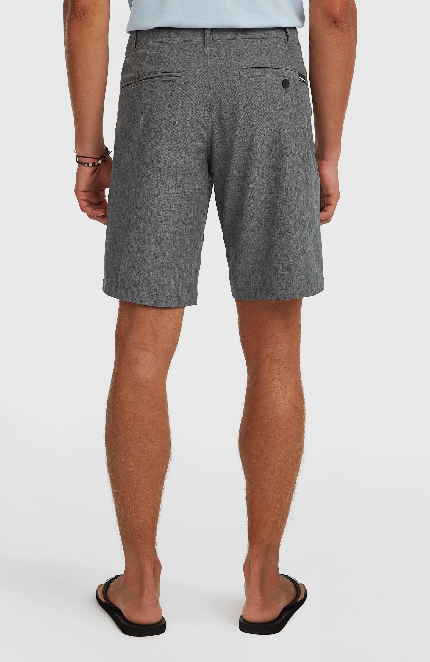 Hybrid 19" Melange Shorts Men Black Out