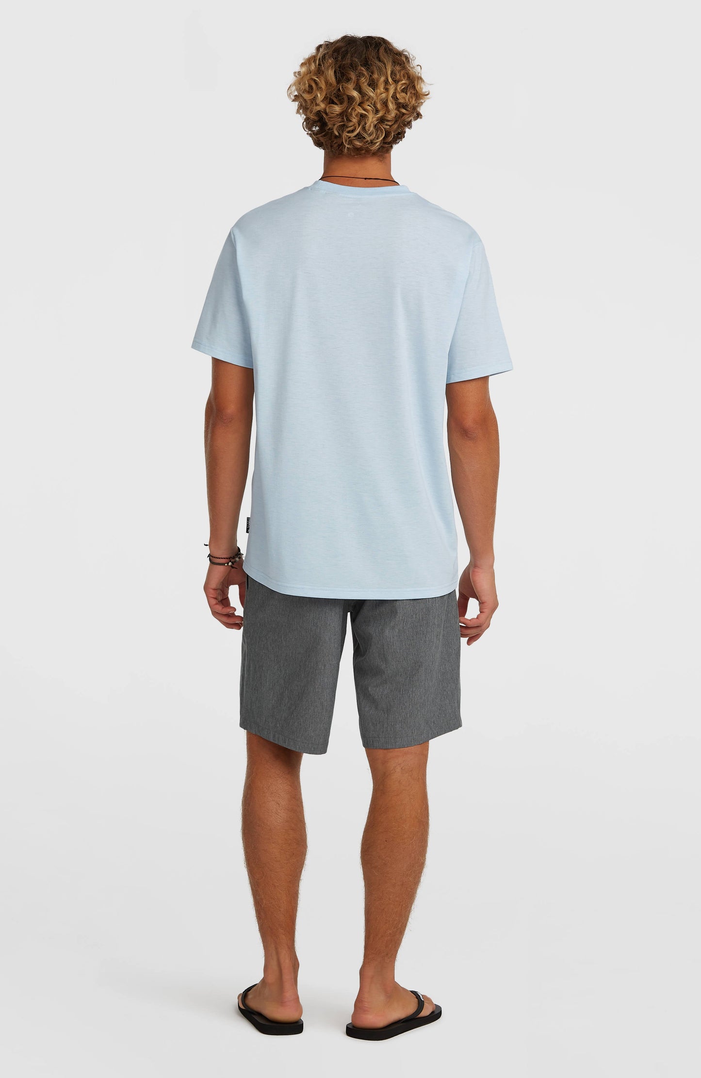 Hybrid 19" Melange Shorts Men Black Out