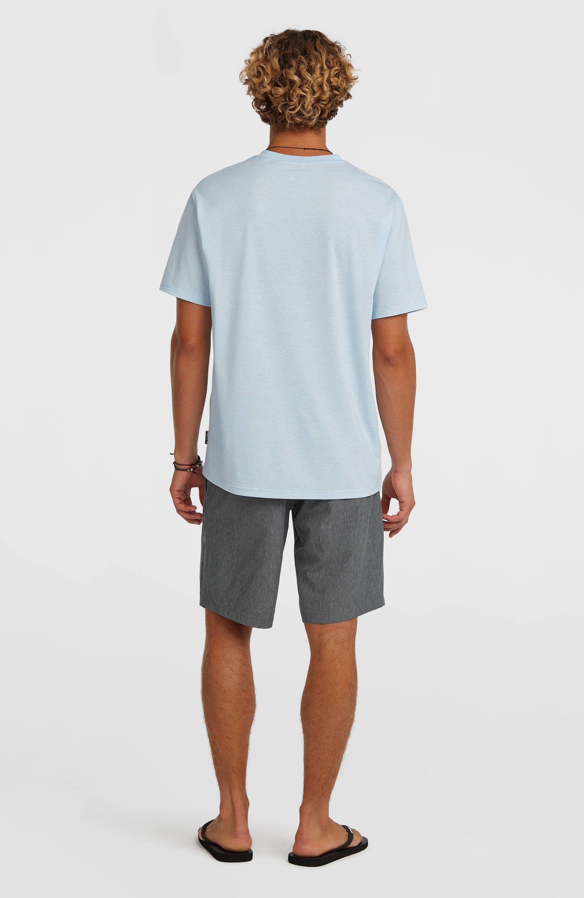 Hybrid 19" Melange Shorts Men Black Out