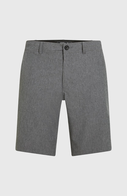 Hybrid 19" Melange Shorts Men Black Out