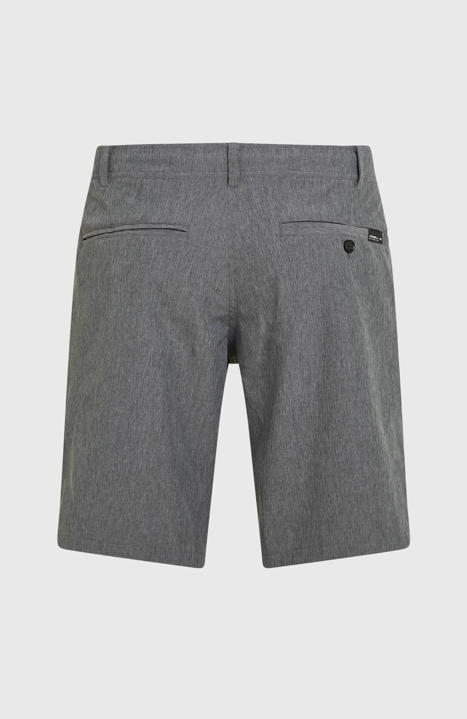 Hybrid 19" Melange Shorts Men Black Out