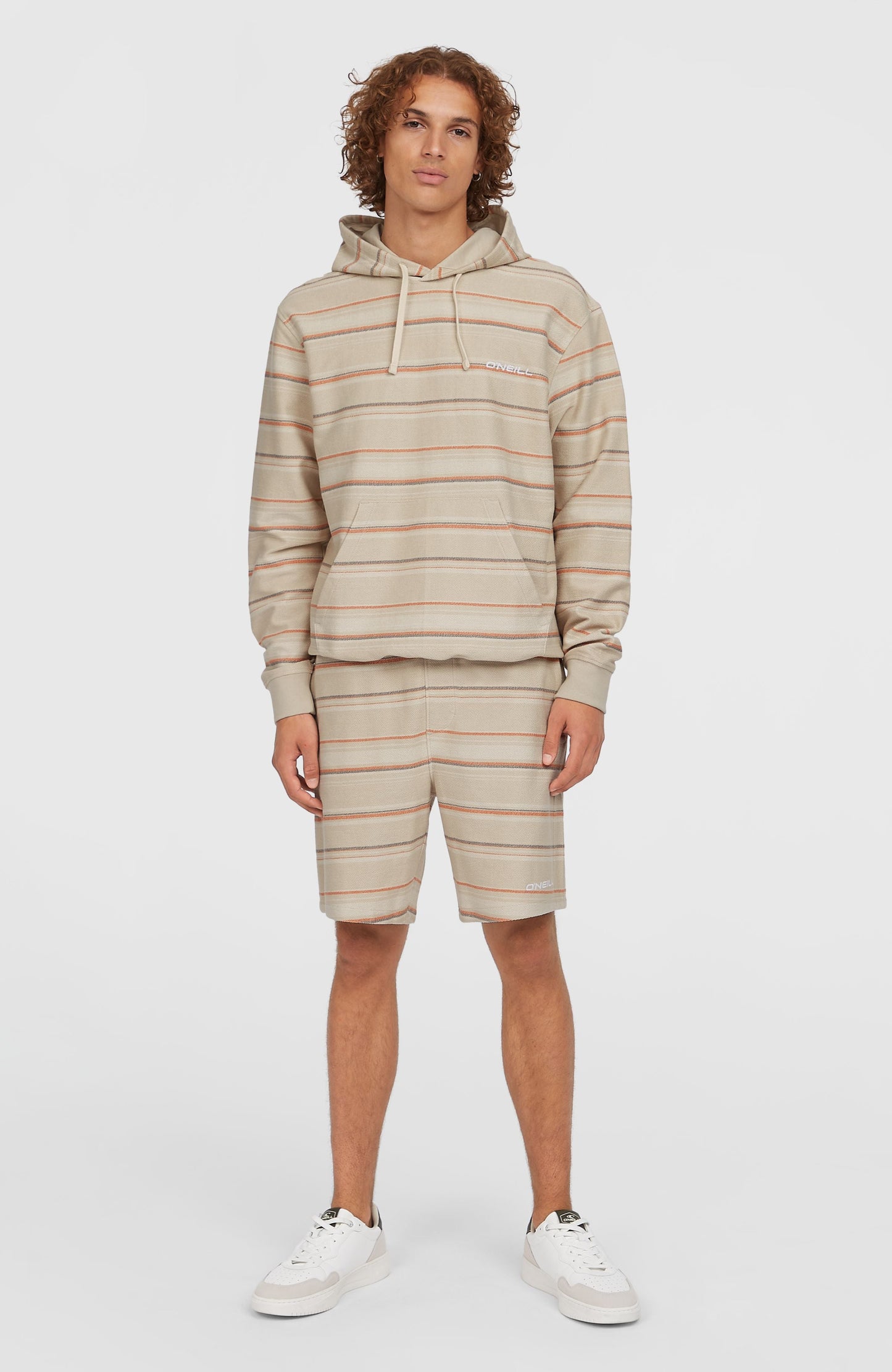 Bavaro Shorts Men Beige/Orange Bavaro Stripe