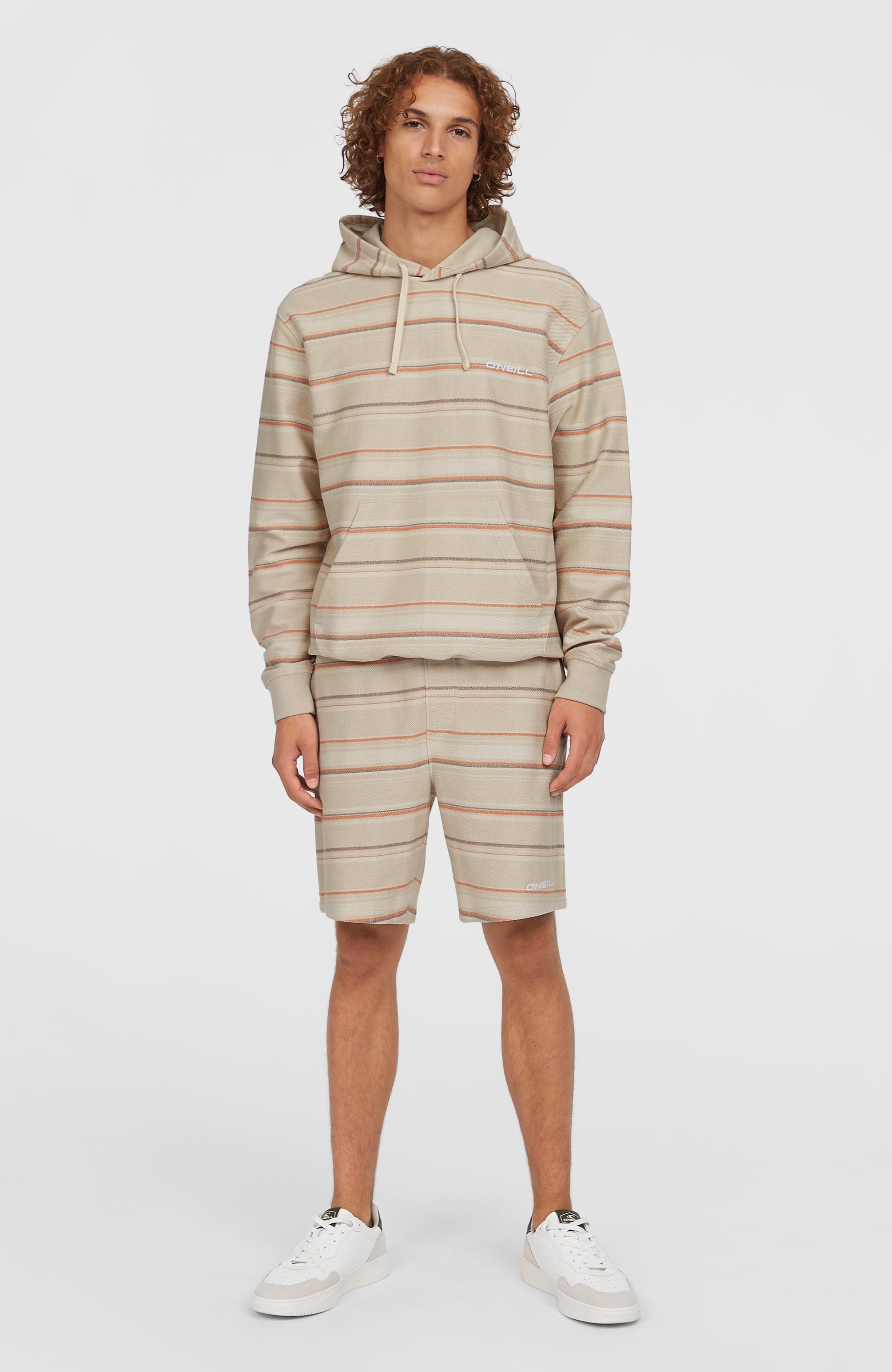 Bavaro Shorts Men Beige/Orange Bavaro Stripe