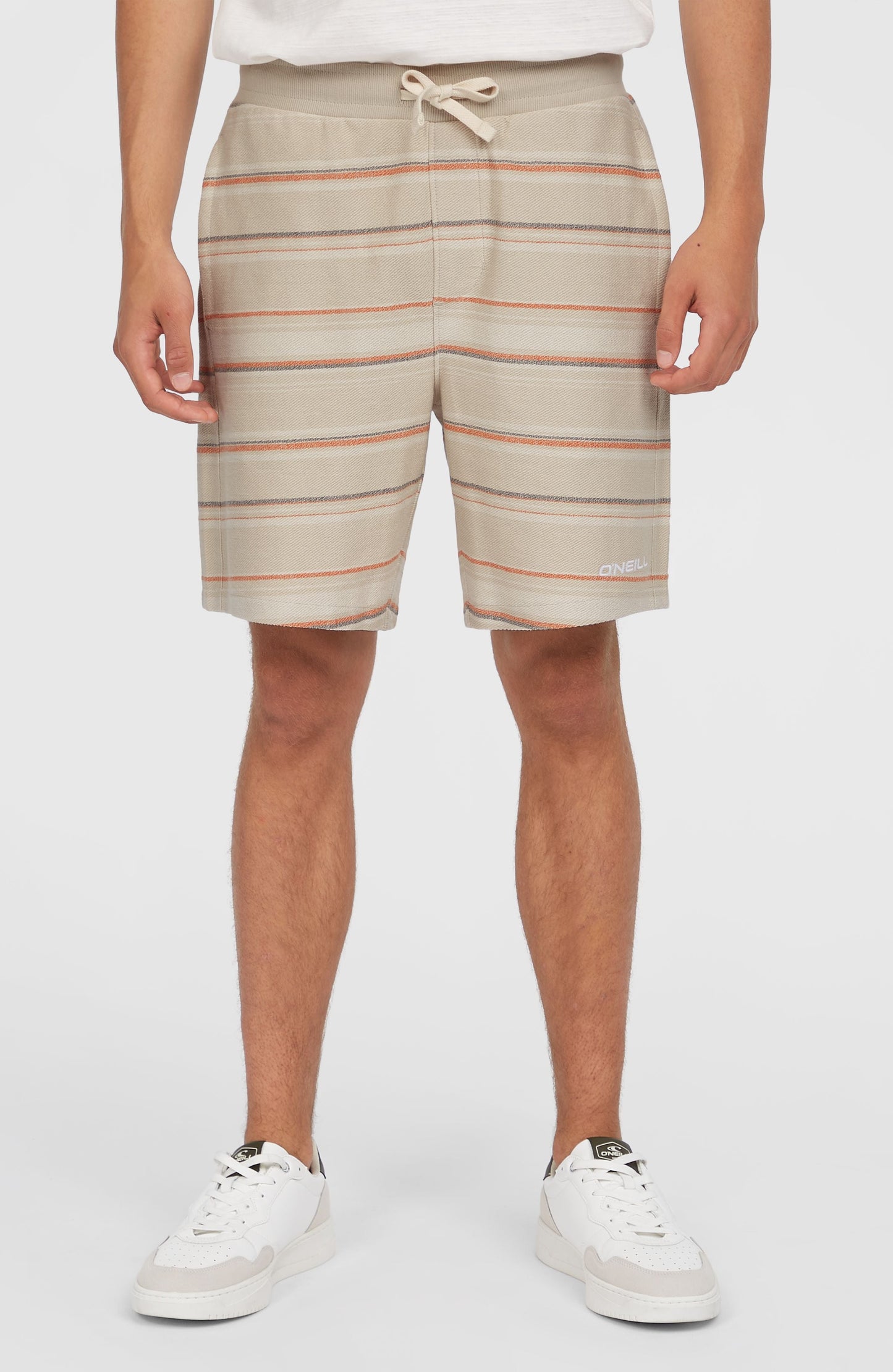 Bavaro Shorts Men Beige/Orange Bavaro Stripe