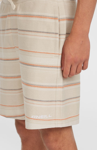 Bavaro Shorts Men Beige/Orange Bavaro Stripe