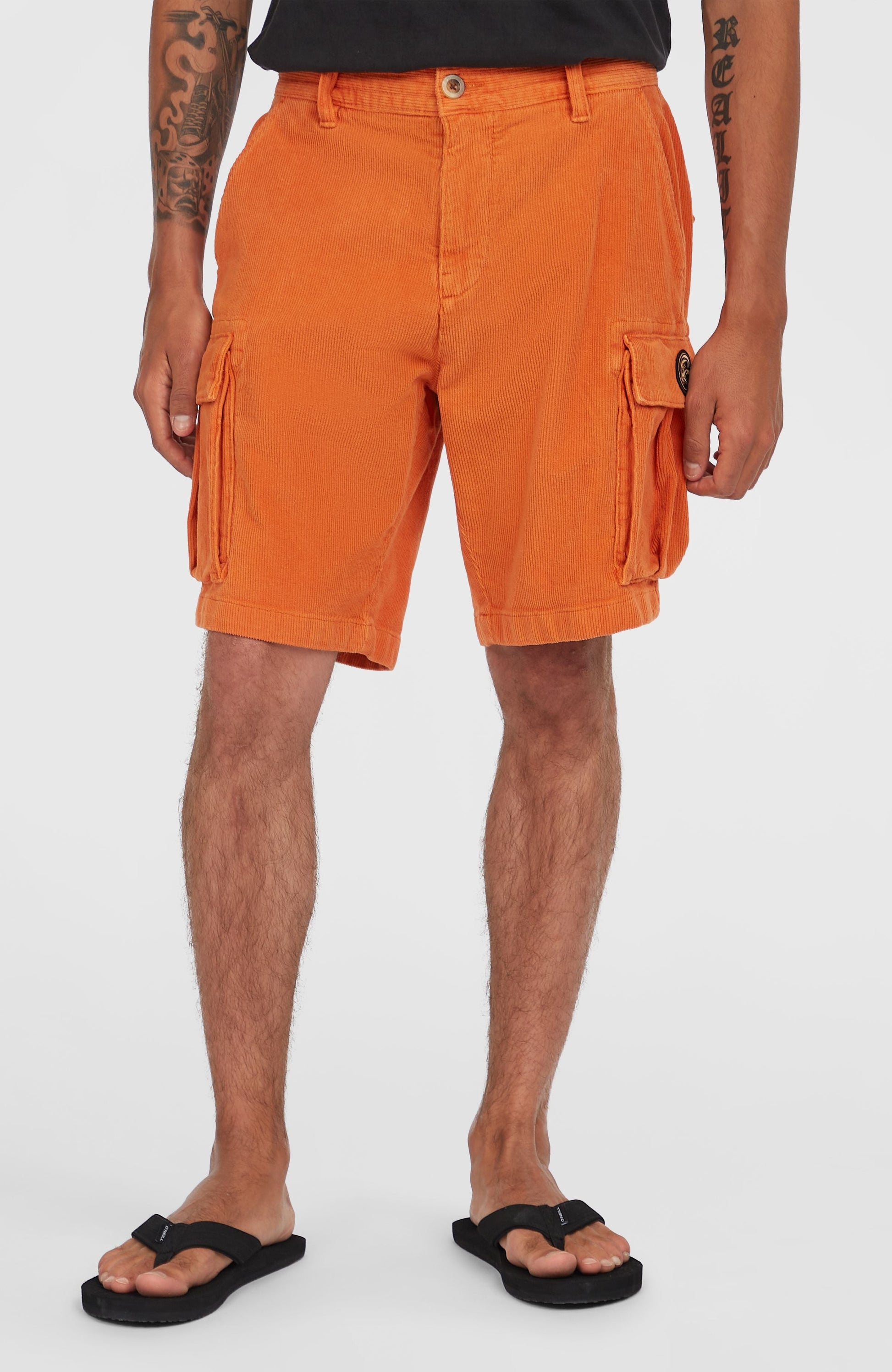 O'Riginals Cord Cargo Shorts Men Cinnamon Stick