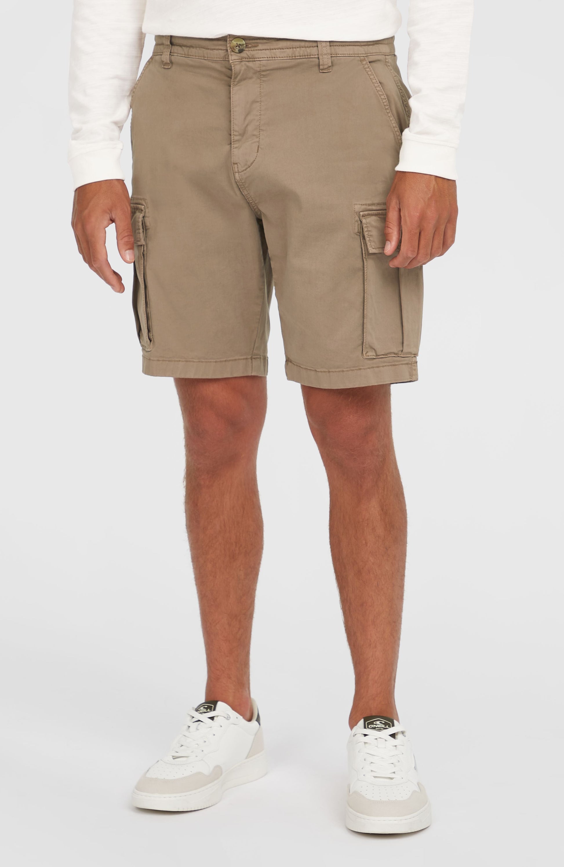 Essentials Cargo Shorts Men Pure Cashmere