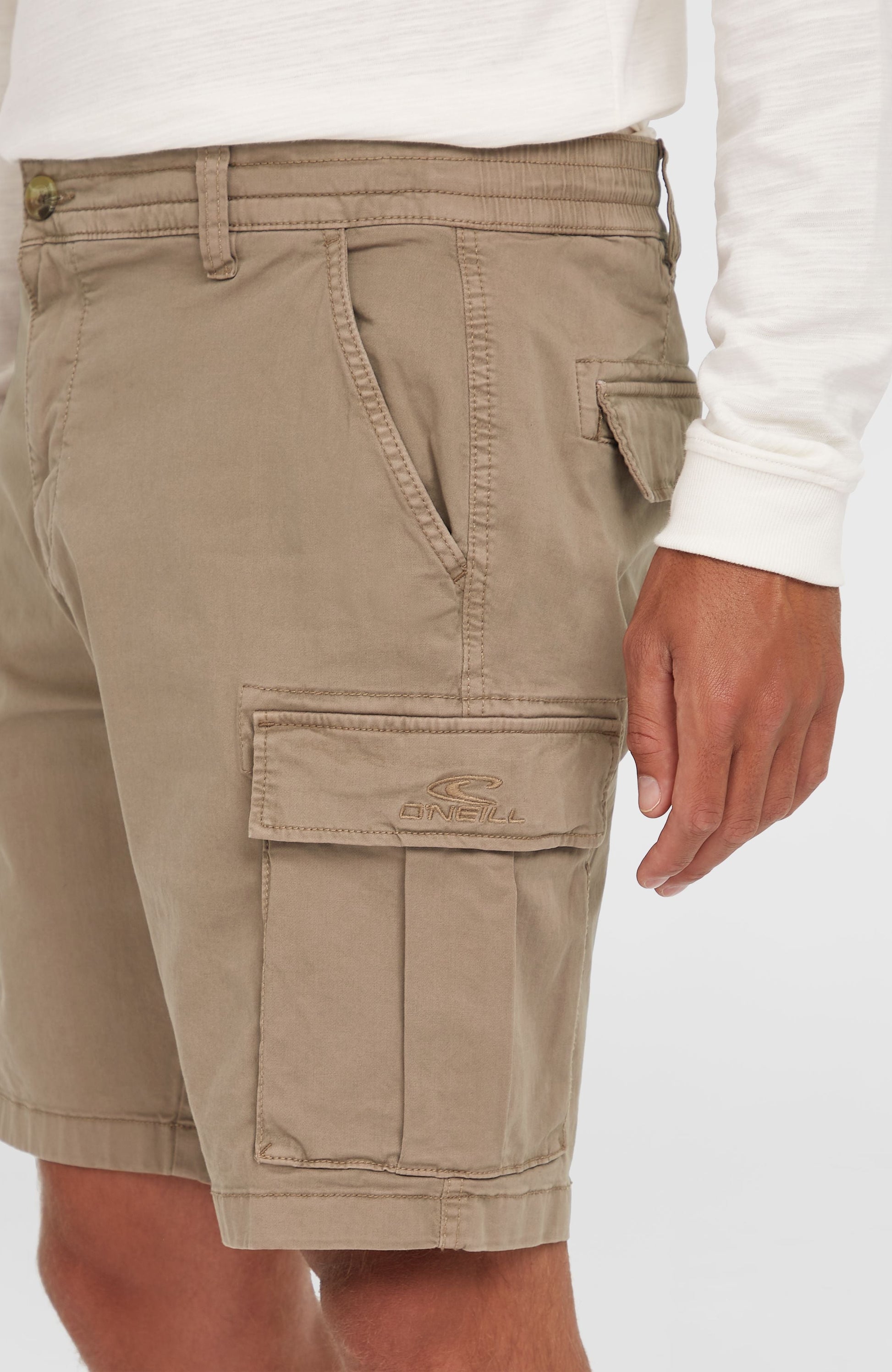 Essentials Cargo Shorts Men Pure Cashmere