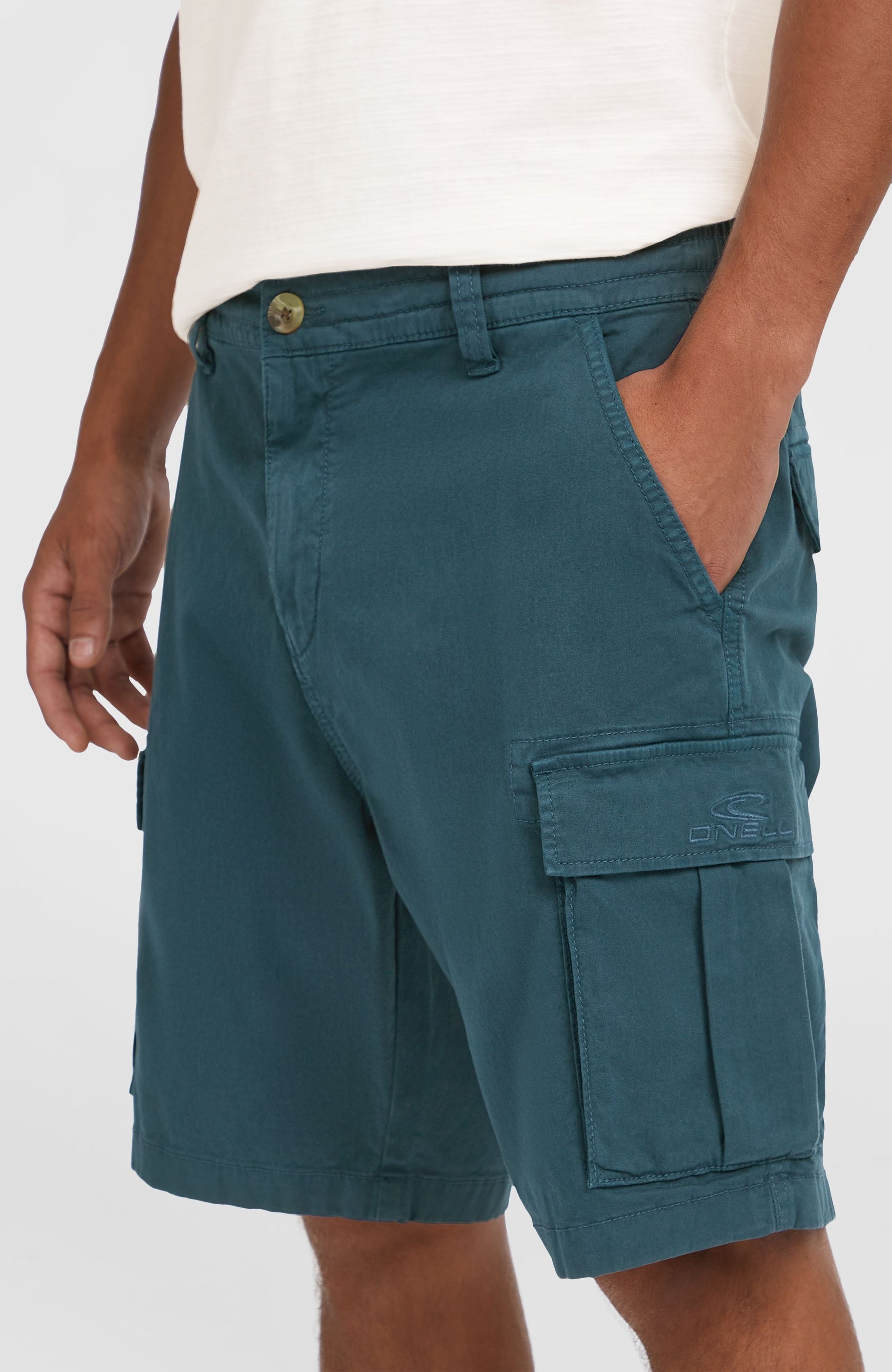 Essentials Cargo Shorts Men Alma Steel