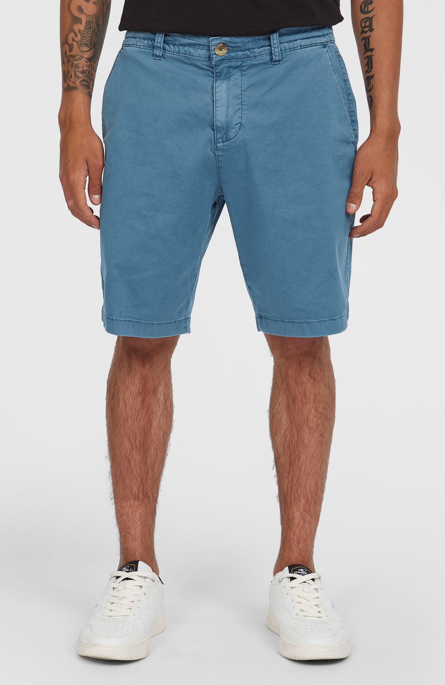 Essentials Chino Shorts Men Copen Blue