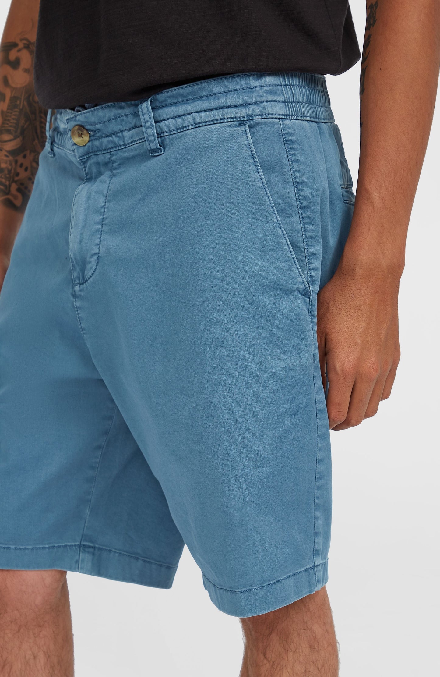 Essentials Chino Shorts Men Copen Blue