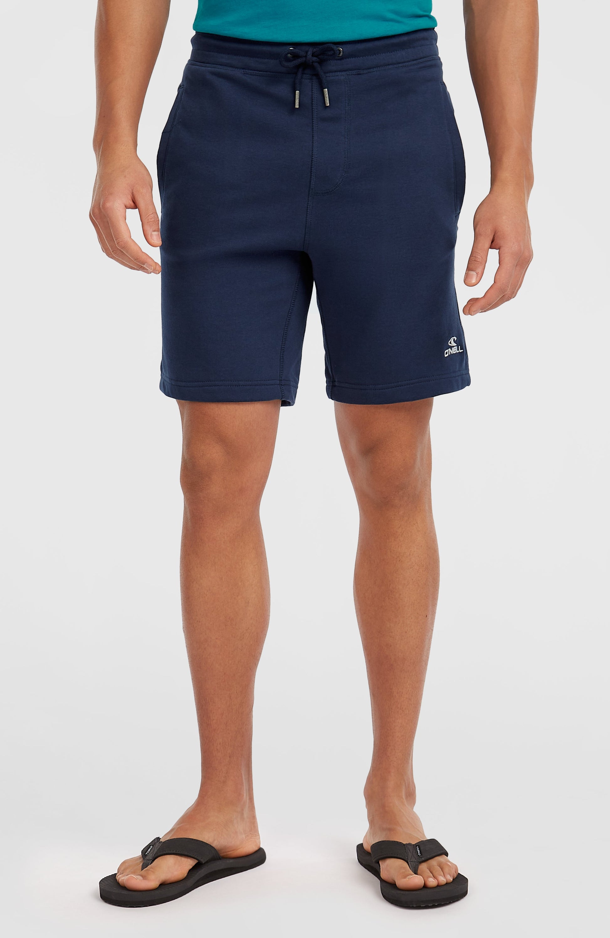 Small Logo Sweatshorts Men Ink Blue