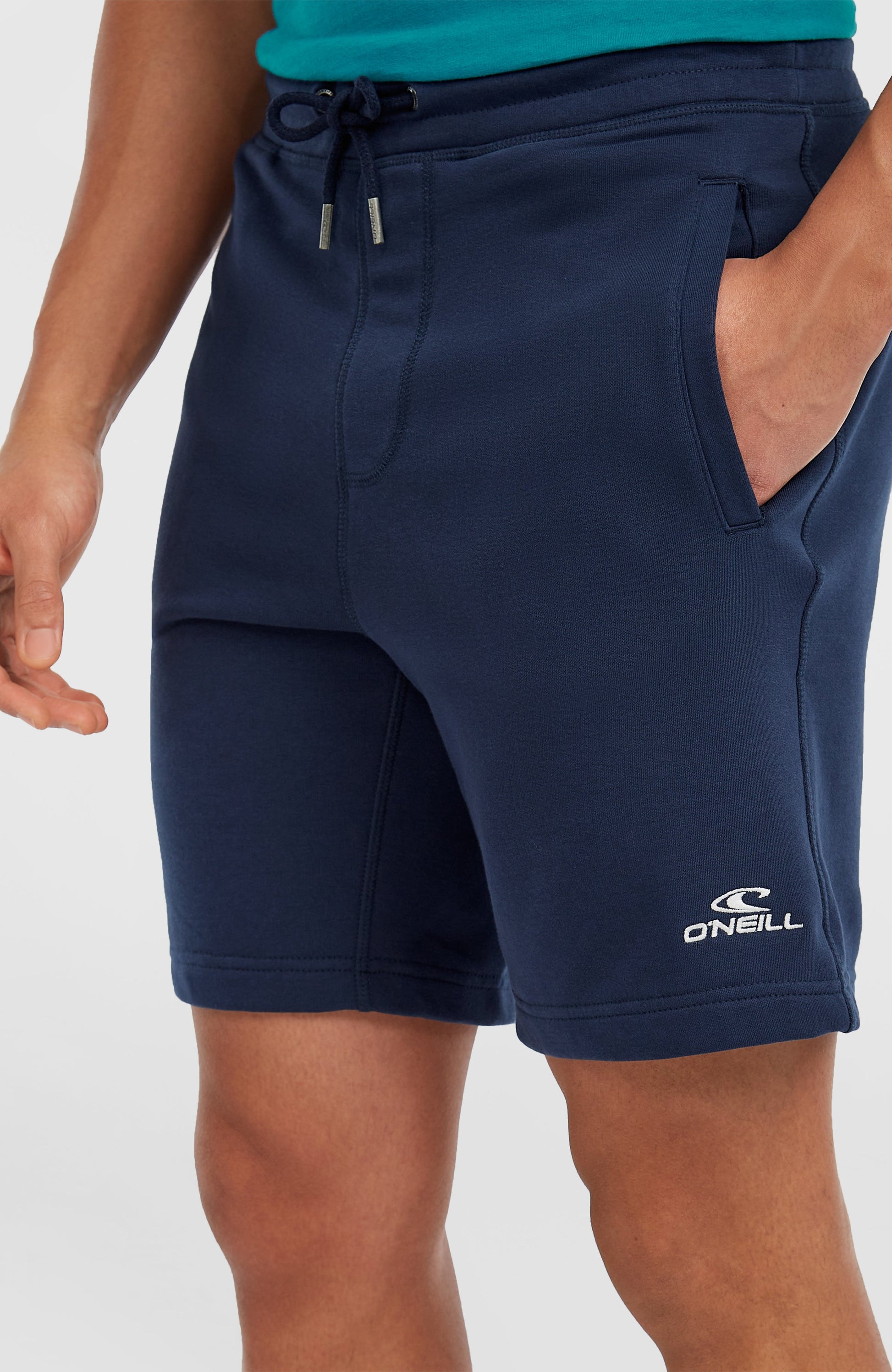 Small Logo Sweatshorts Men Ink Blue