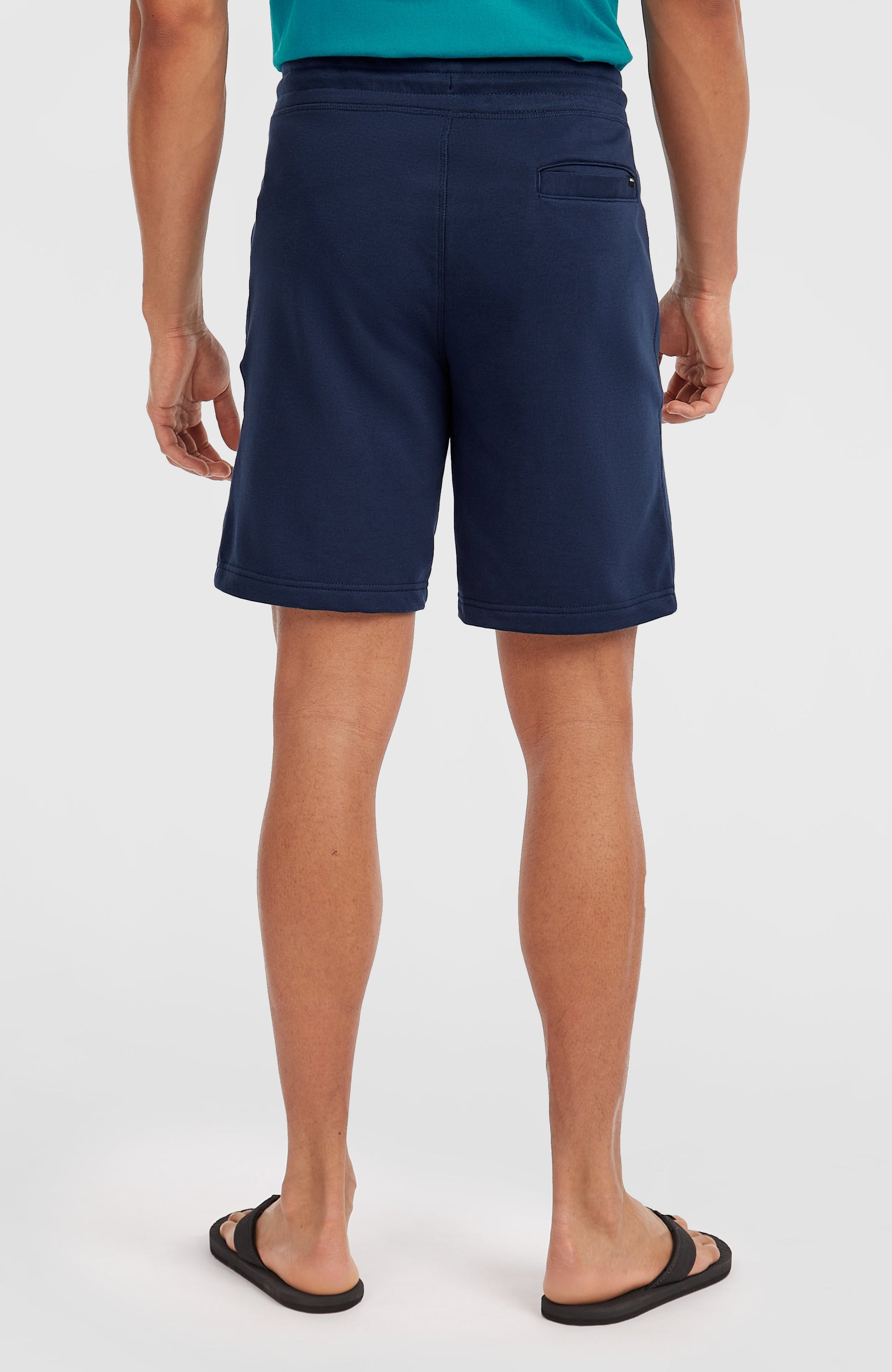 Small Logo Sweatshorts Men Ink Blue