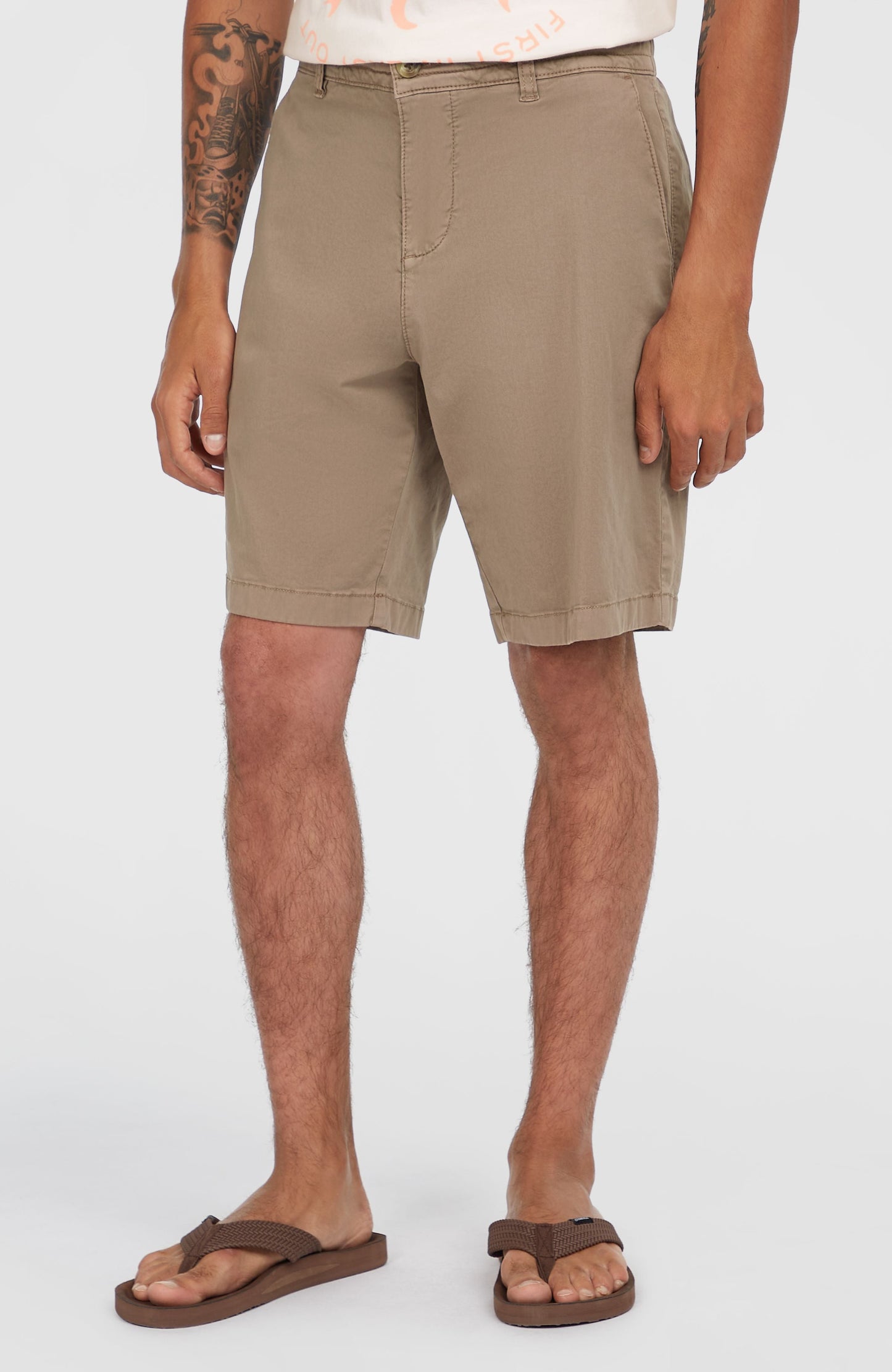 Essentials Chino Shorts Men Pure Cashmere