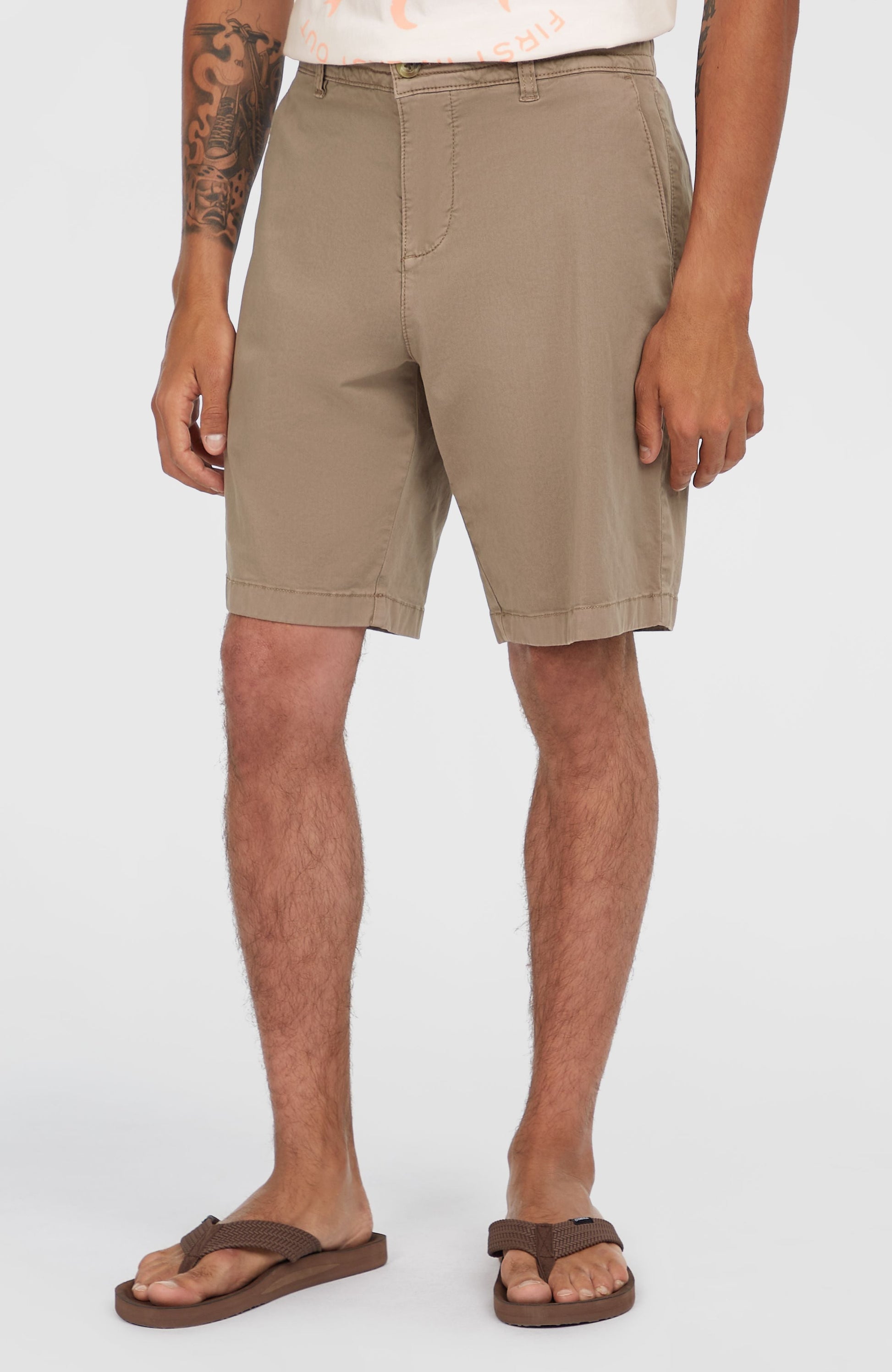 Essentials Chino Shorts Men Pure Cashmere