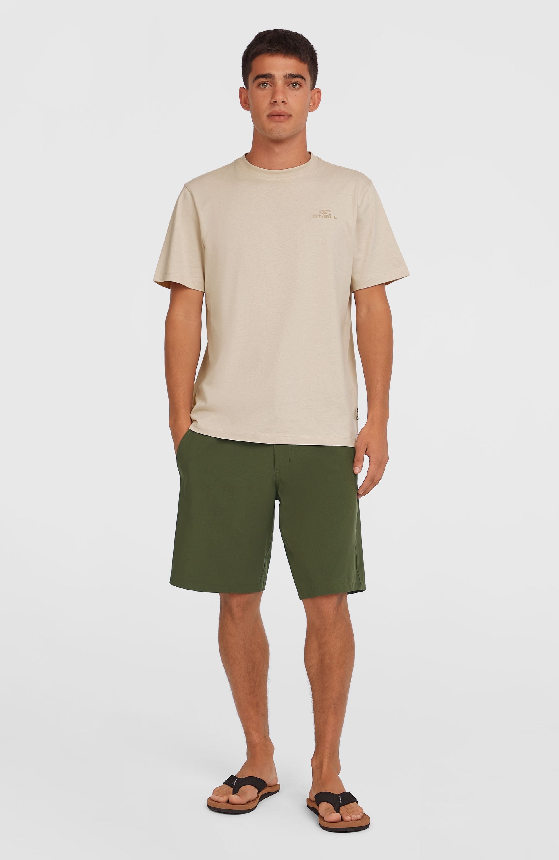 Hybrid Chino 19" Shorts Men Forest Night