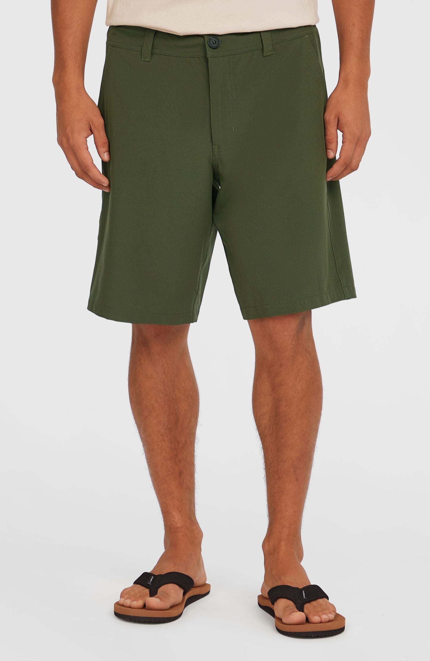 Hybrid Chino 19" Shorts Men Forest Night