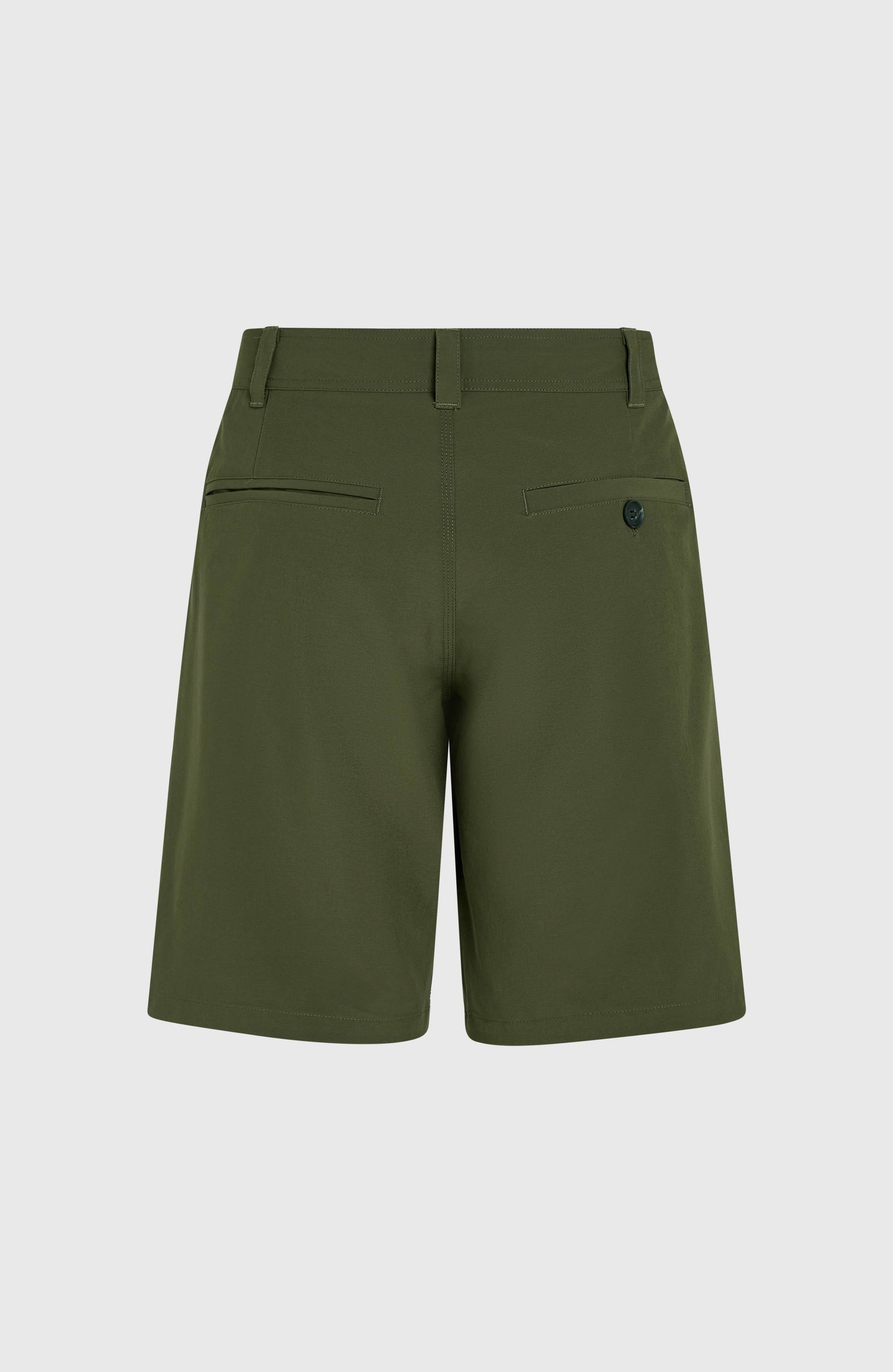 Hybrid Chino 19" Shorts Men Forest Night