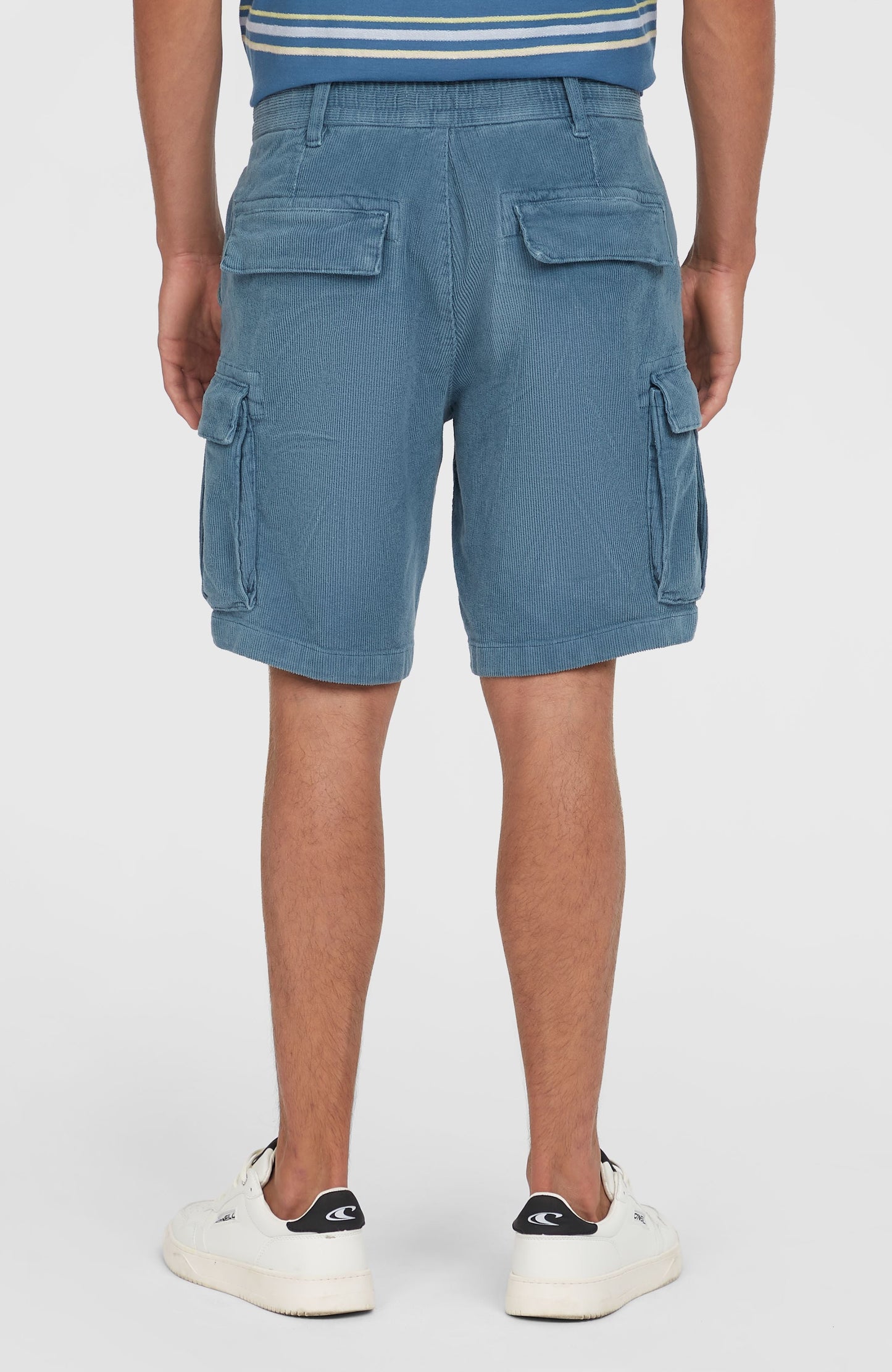 O'Riginals Cord Cargo Shorts Men Copen Blue