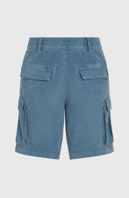 O'Riginals Cord Cargo Shorts Men Copen Blue