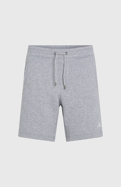 Small Logo Sweatshorts Men Silver Melee