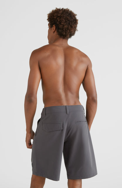 Hybrid Chino Shorts Men Asphalt