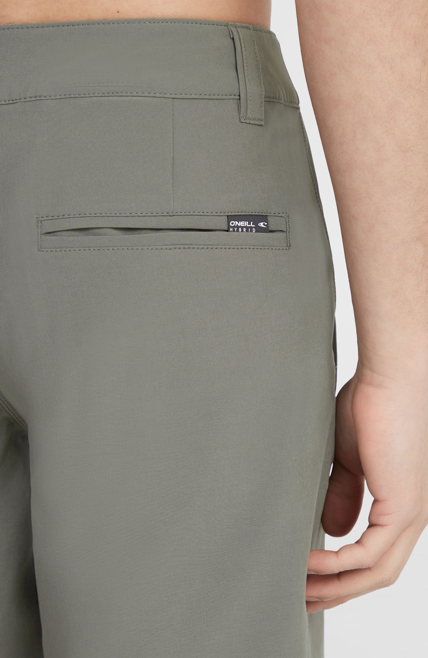 Hybrid Chino Shorts Men Military Green