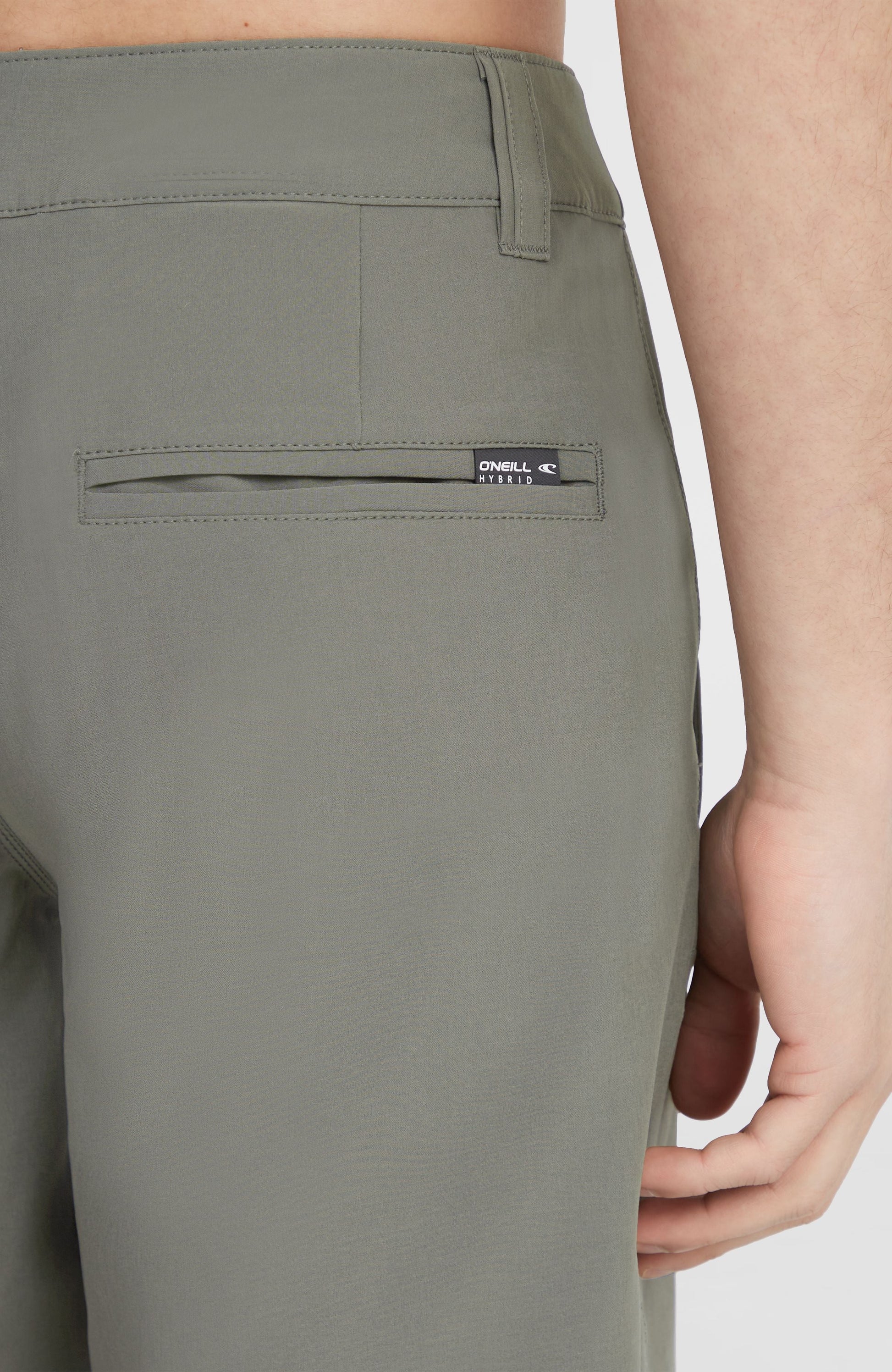 Hybrid Chino Shorts Men Military Green