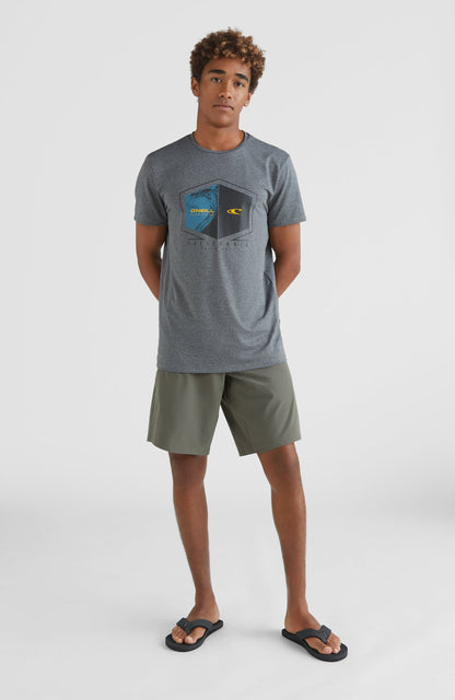 Hybrid Chino Shorts Men Military Green