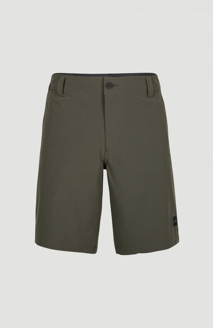 Hybrid Chino Shorts Men Military Green