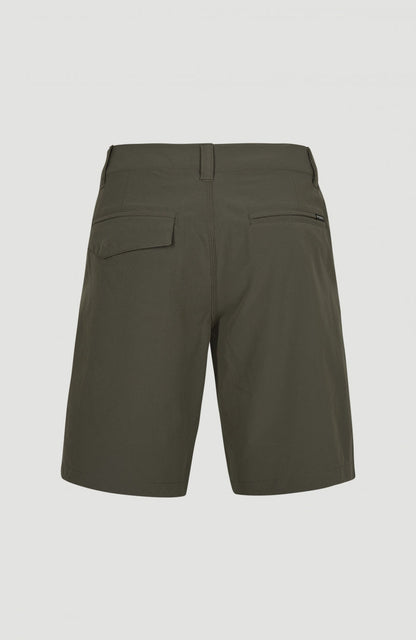 Hybrid Chino Shorts Men Military Green