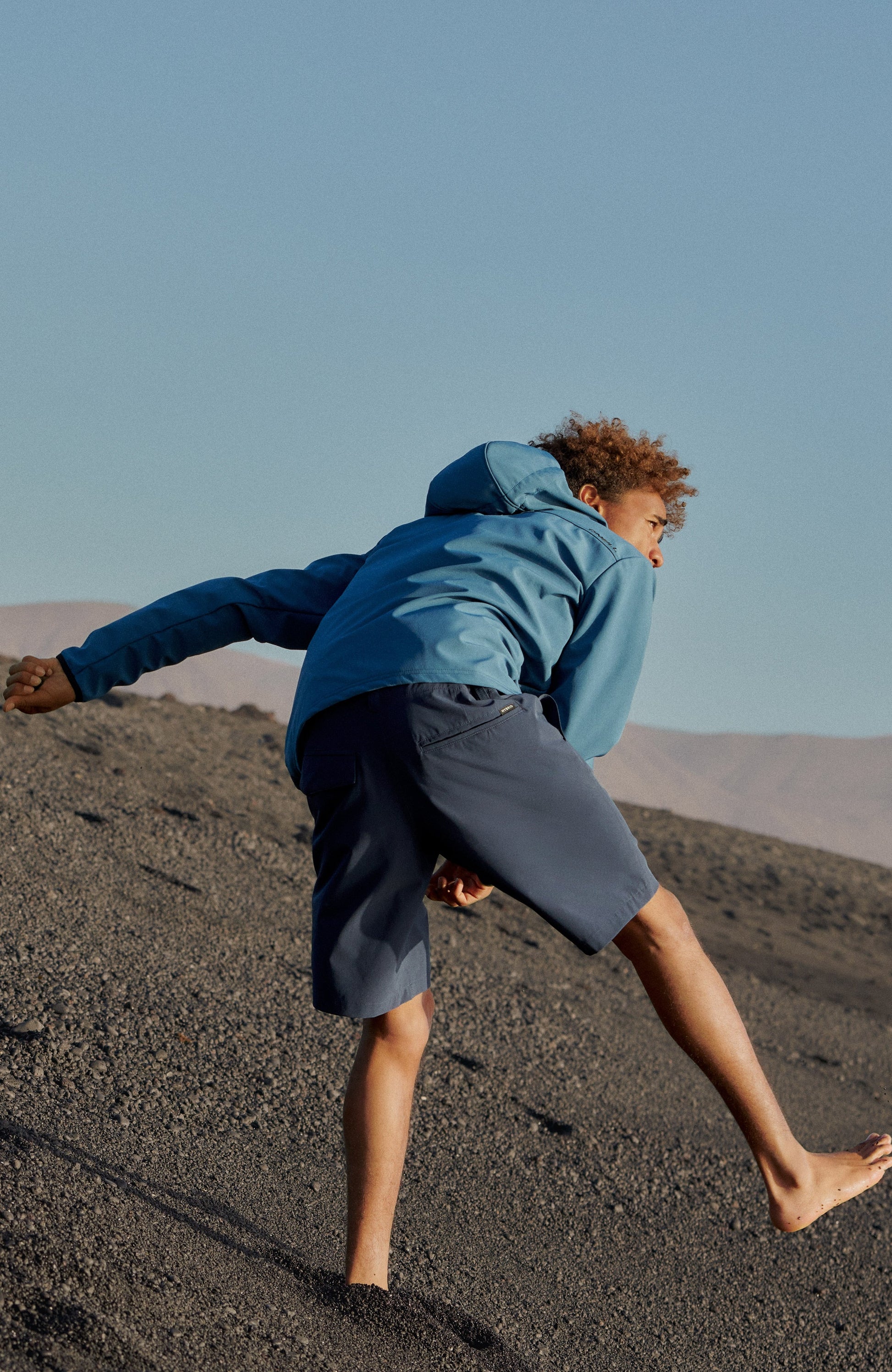 Hybrid Chino Shorts Men Ink Blue
