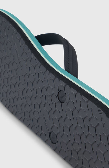 Profile Graphic Sandals Men Blue Bricks
