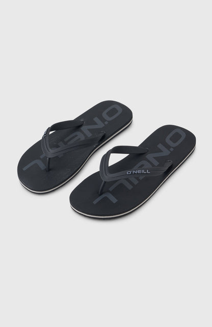 Profile Logo Sandals Men Black Out