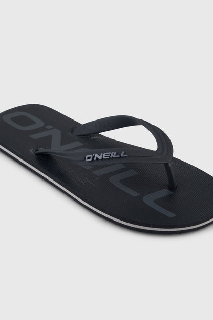 Profile Logo Sandals Men Black Out
