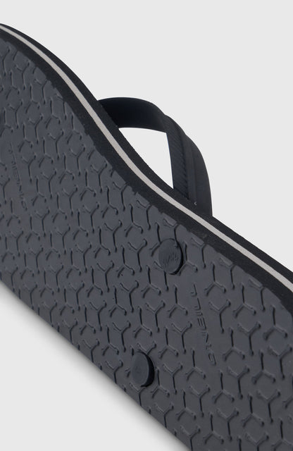 Profile Logo Sandals Men Black Out
