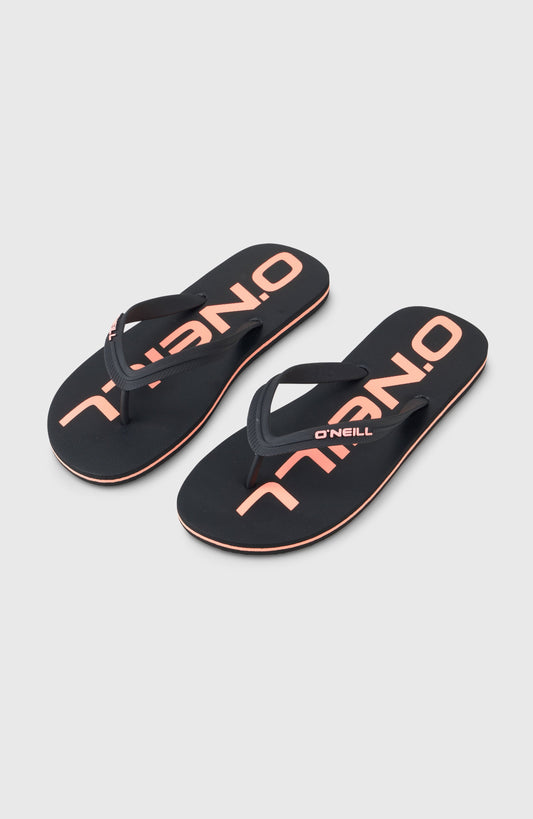 Profile Logo Sandals Men Black Out 2
