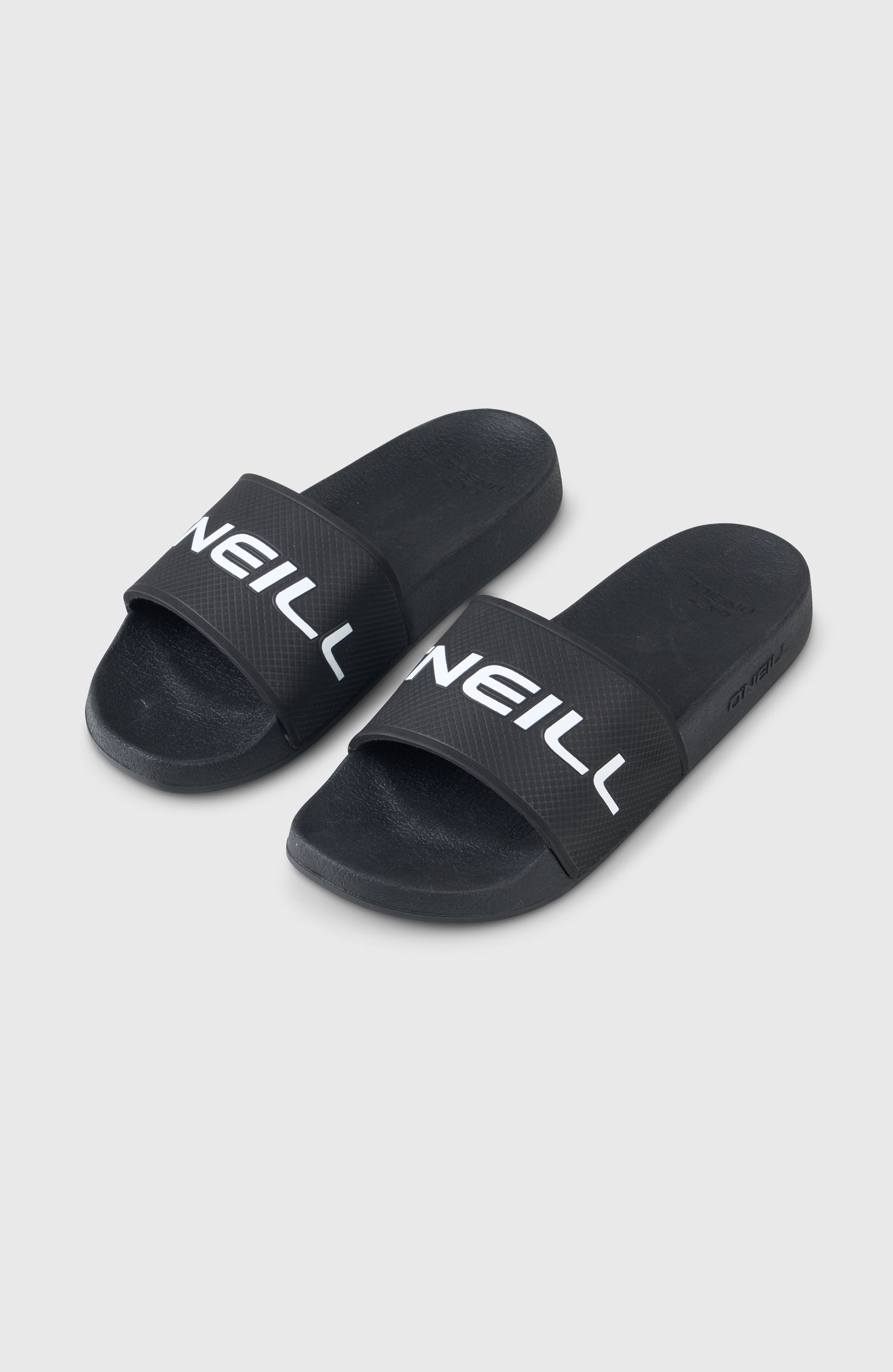 Logo Slides Men Black Out