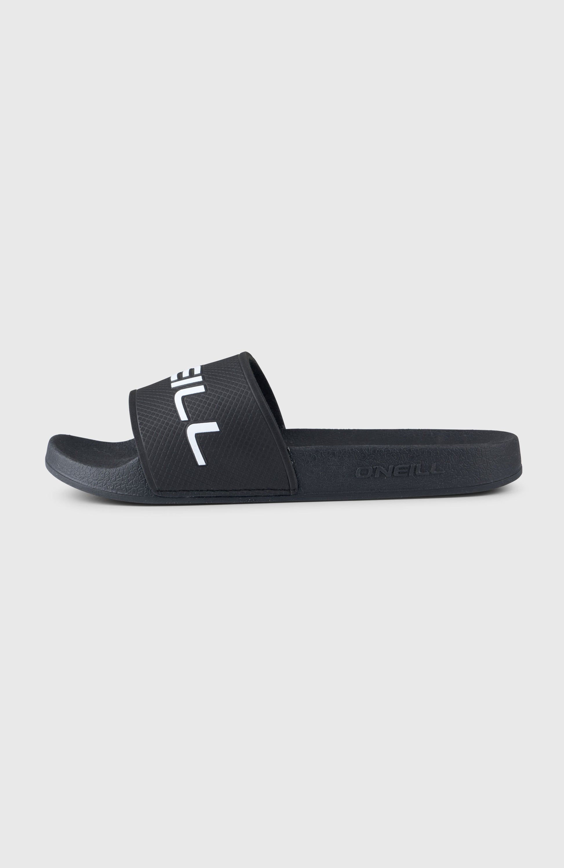 Logo Slides Men Black Out