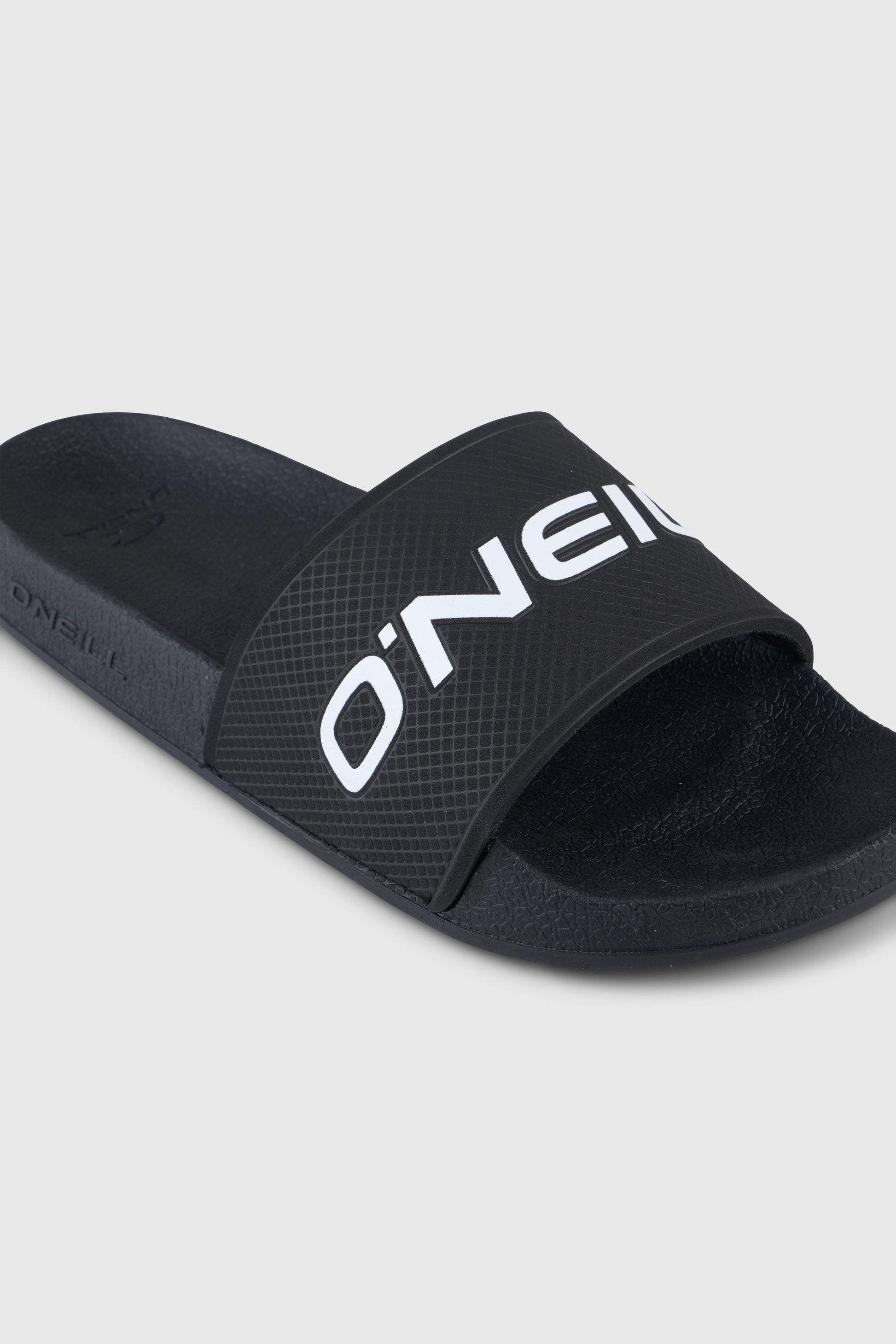 Logo Slides Men Black Out