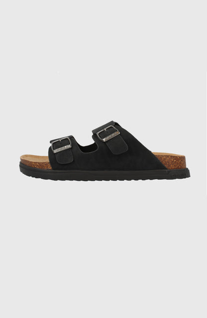 Vince Slider Sandals Men Black